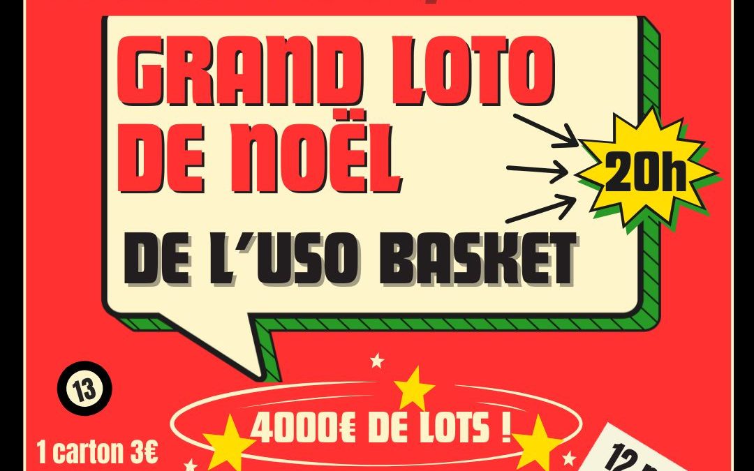 Grand Loto de Noël !